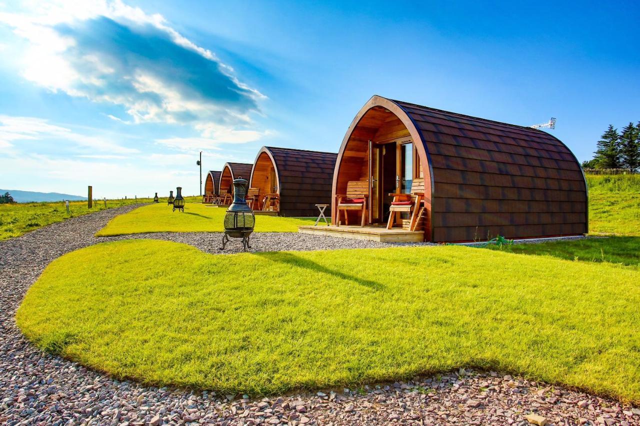 Skeabost View Pods Skye Villa Portree Bagian luar foto