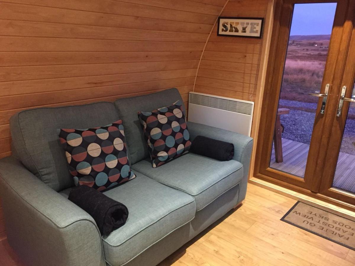 Skeabost View Pods Skye Villa Portree Bagian luar foto