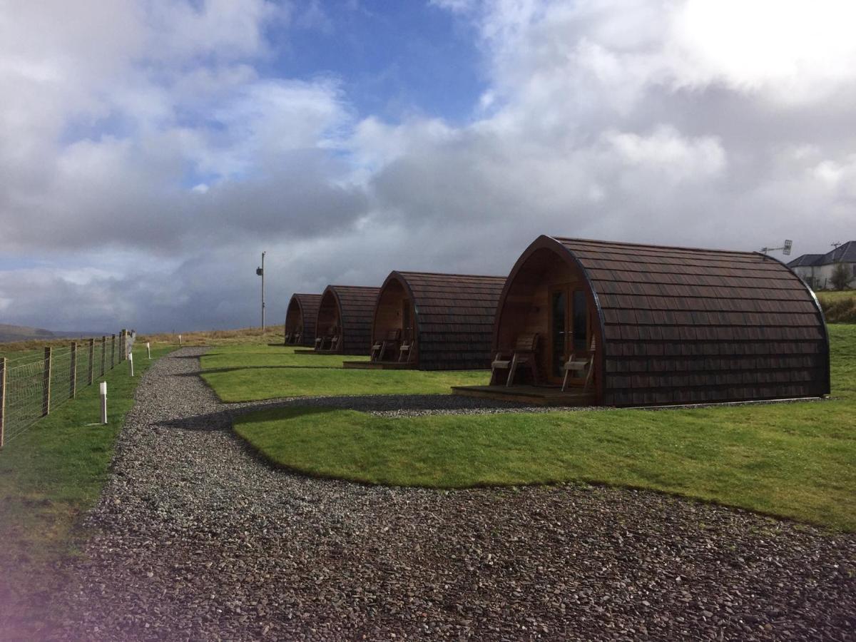 Skeabost View Pods Skye Villa Portree Bagian luar foto