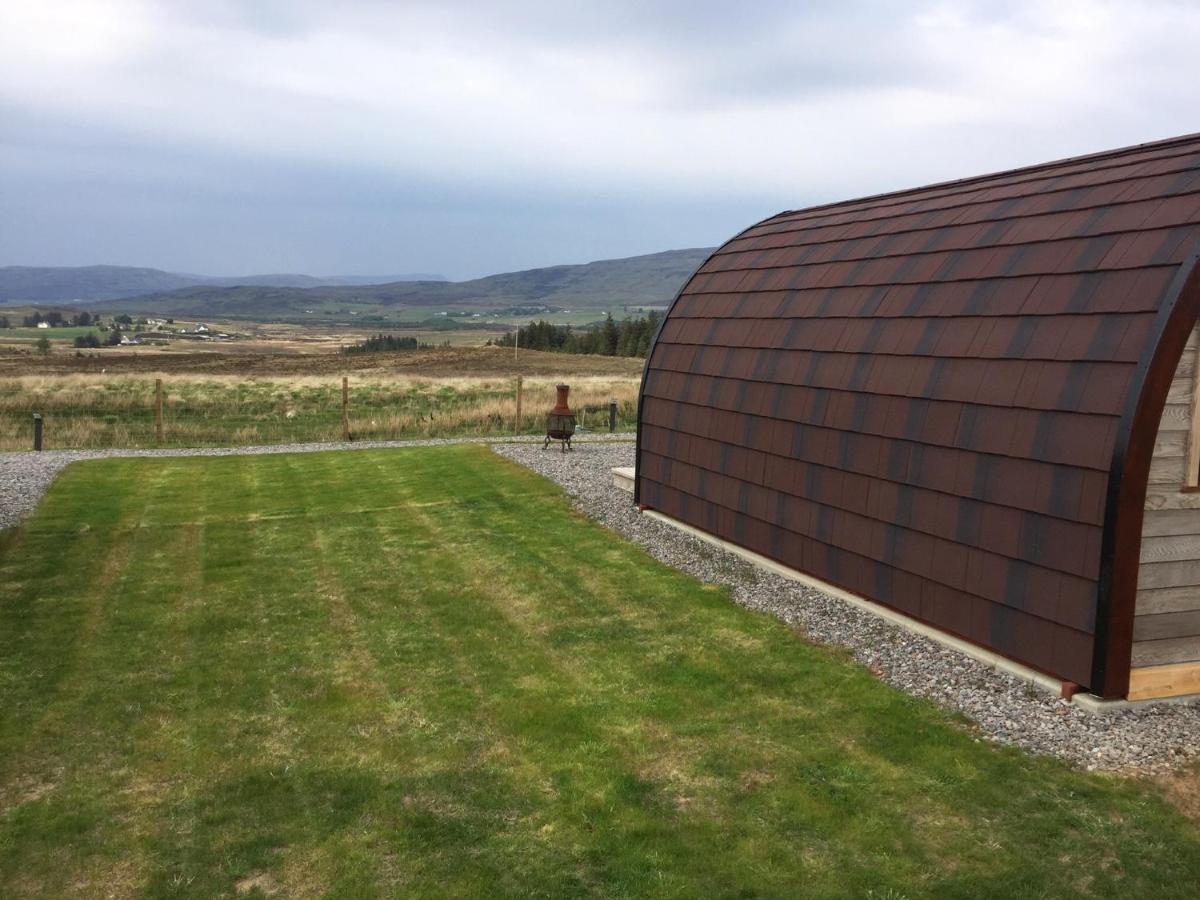 Skeabost View Pods Skye Villa Portree Bagian luar foto