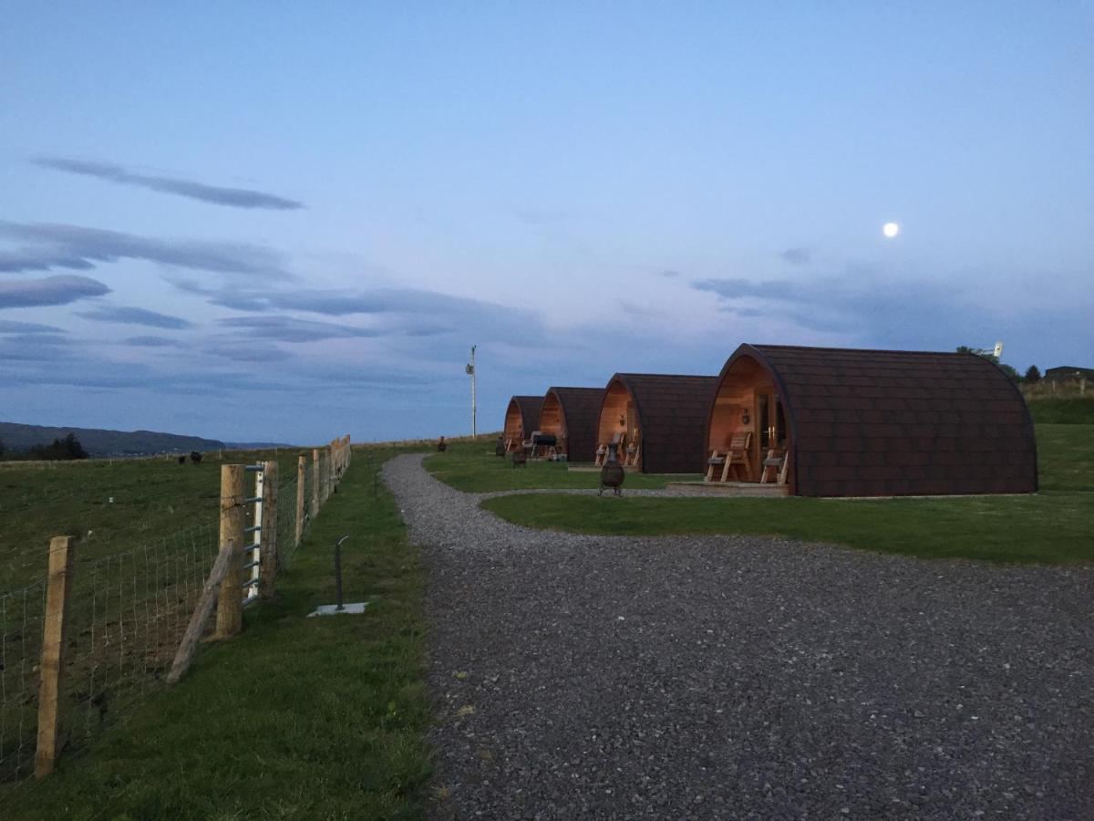 Skeabost View Pods Skye Villa Portree Bagian luar foto