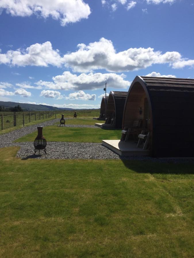 Skeabost View Pods Skye Villa Portree Bagian luar foto