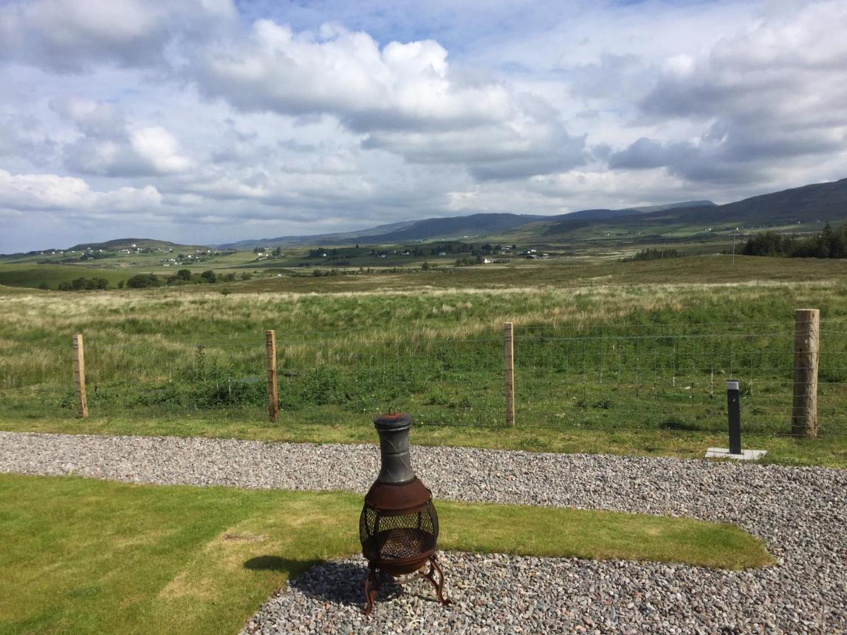 Skeabost View Pods Skye Villa Portree Bagian luar foto